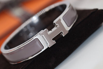 [Angela Jewellery]H BRACELET 12MM BROWN