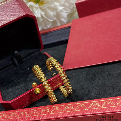 [Angela Jewellery]CLASH LARGE HOOP EARRINGS