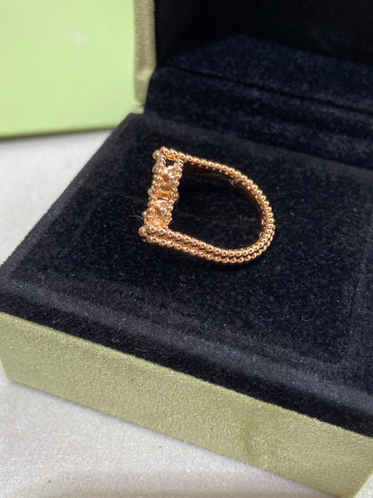 [Angela Jewellery]CLOVER RIVERSIBLE ROSE GOLD RING