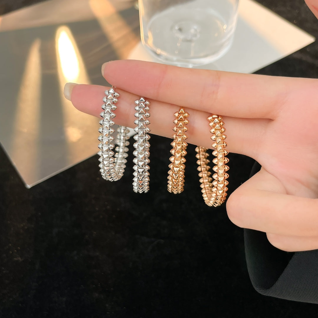 [Angela Jewellery]CLASH HOOP EARRINGS