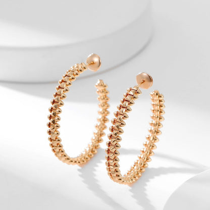 [Angela Jewellery]CLASH HOOP EARRINGS