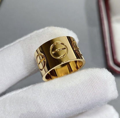 [Angela Jewellery]LOVE 11MM LARGE RING
