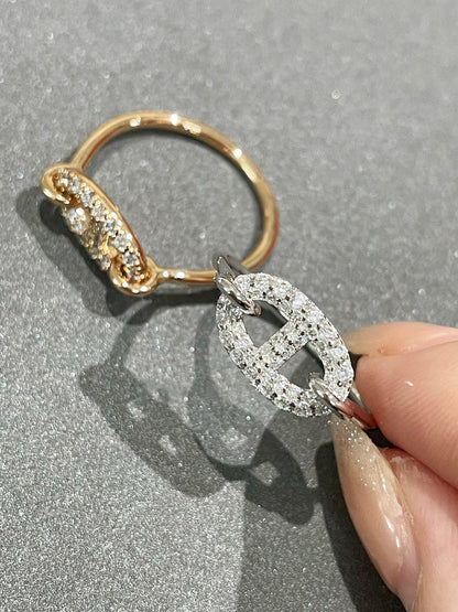 [Angela Jewellery]RONDE SMALL DIAMOND RING