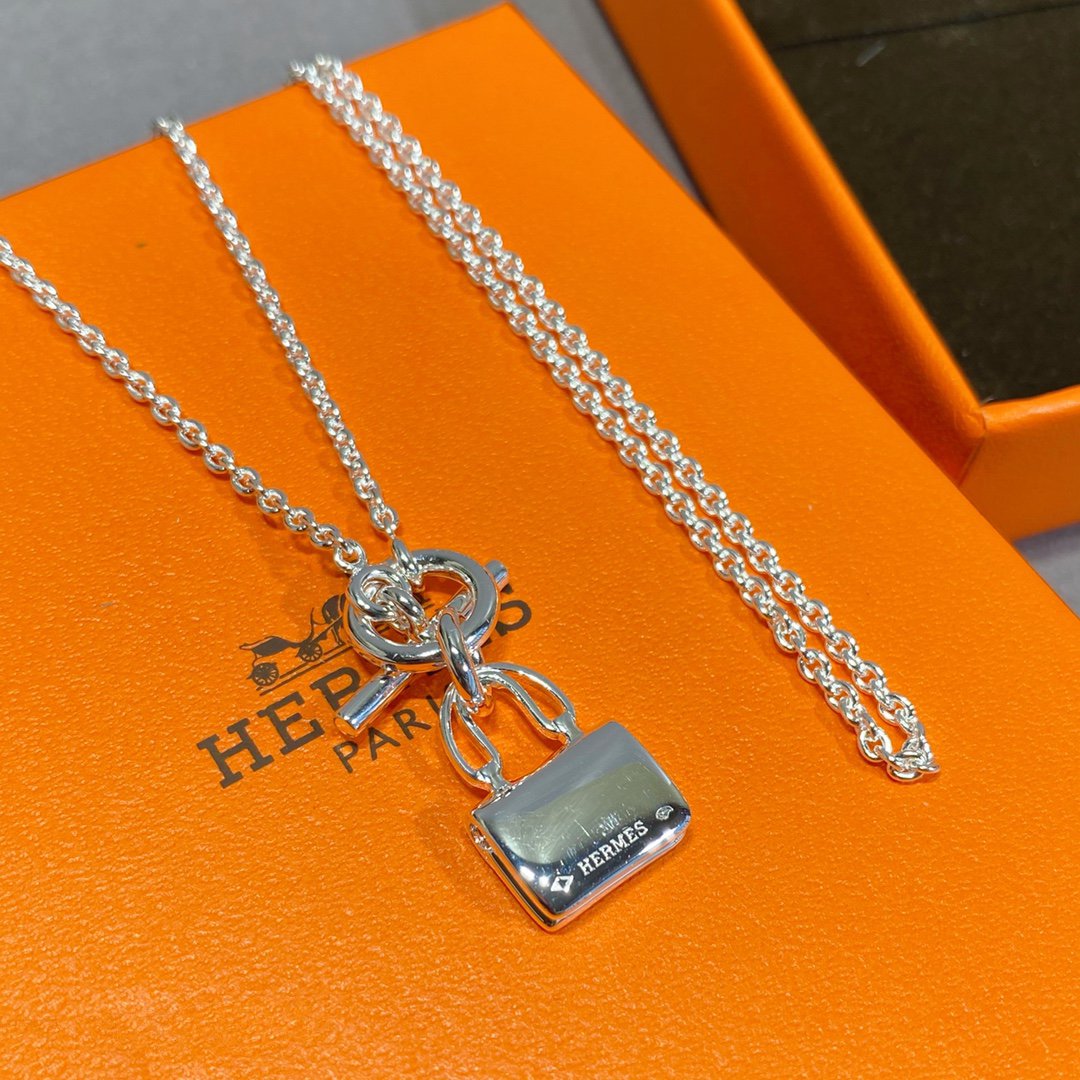 [Angela Jewellery]CONSTANCE PEDANT SILVER NECKLACE