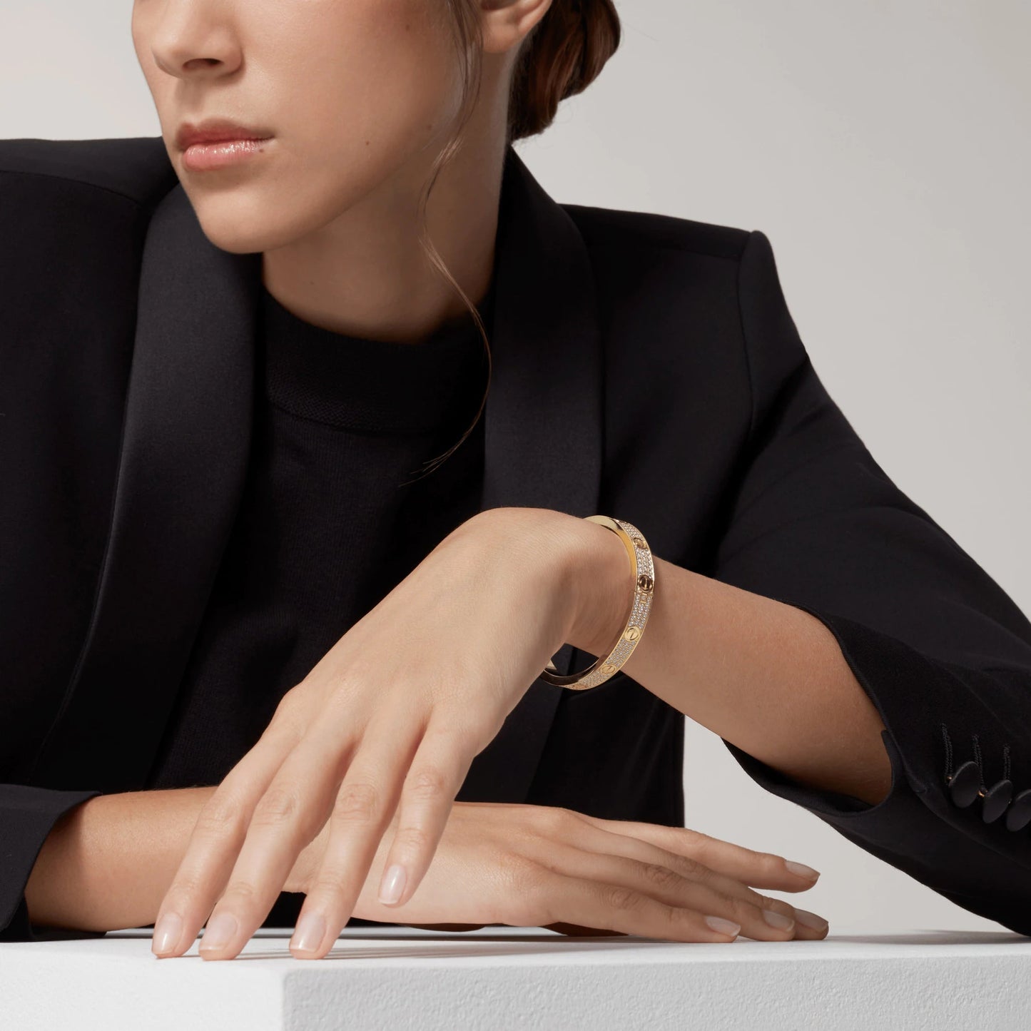 [Angela Jewellery]LOVE BRACELET 6.1MM DIAMOND-PAVED