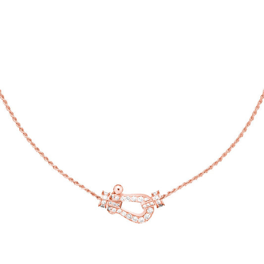 [Angela Jewellery]FORCE 10 PINK GOLD DIAMOND NECKLACE