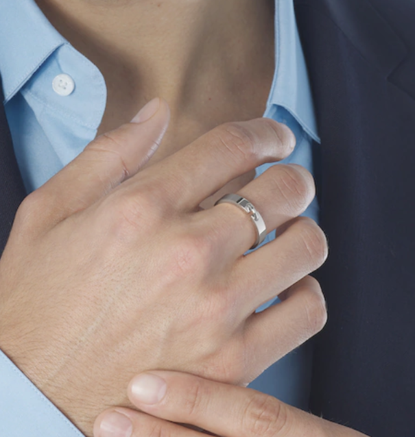 [Angela Jewellery]ALLIANCE LIENS VIDENCE 4MM RING