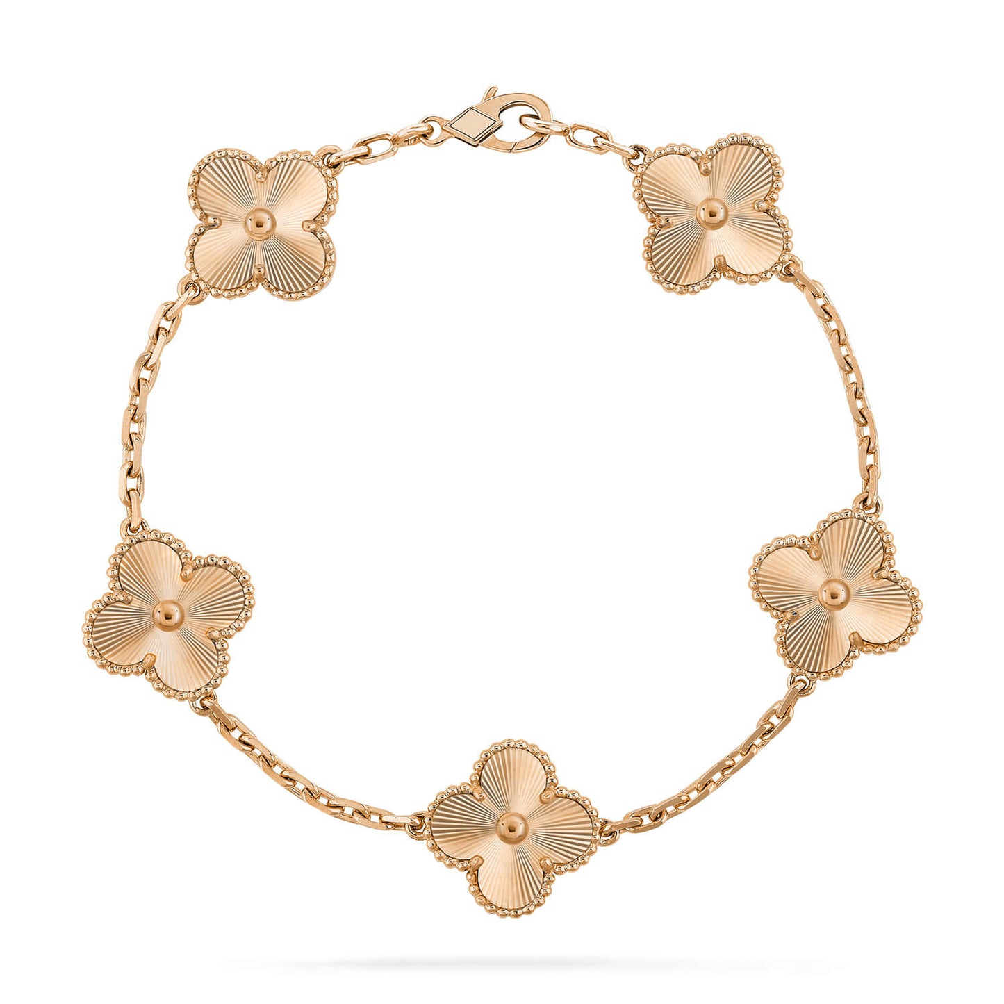 [Angela Jewellery]CLOVER 5 FLOWERS LASER BRACELET