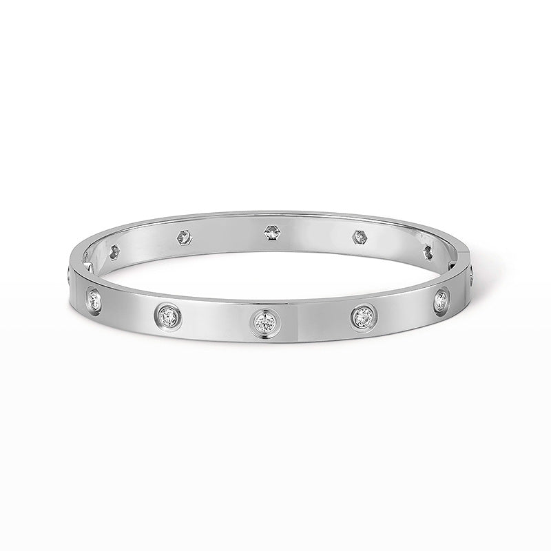 [Angela Jewellery]LOVE BRACELET 6.1MM 10 DIAMONDS