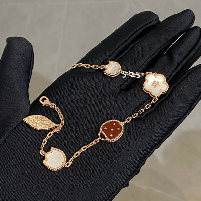 [Angela Jewellery]LUCKY SPRING 5 MOTIF BRACELET