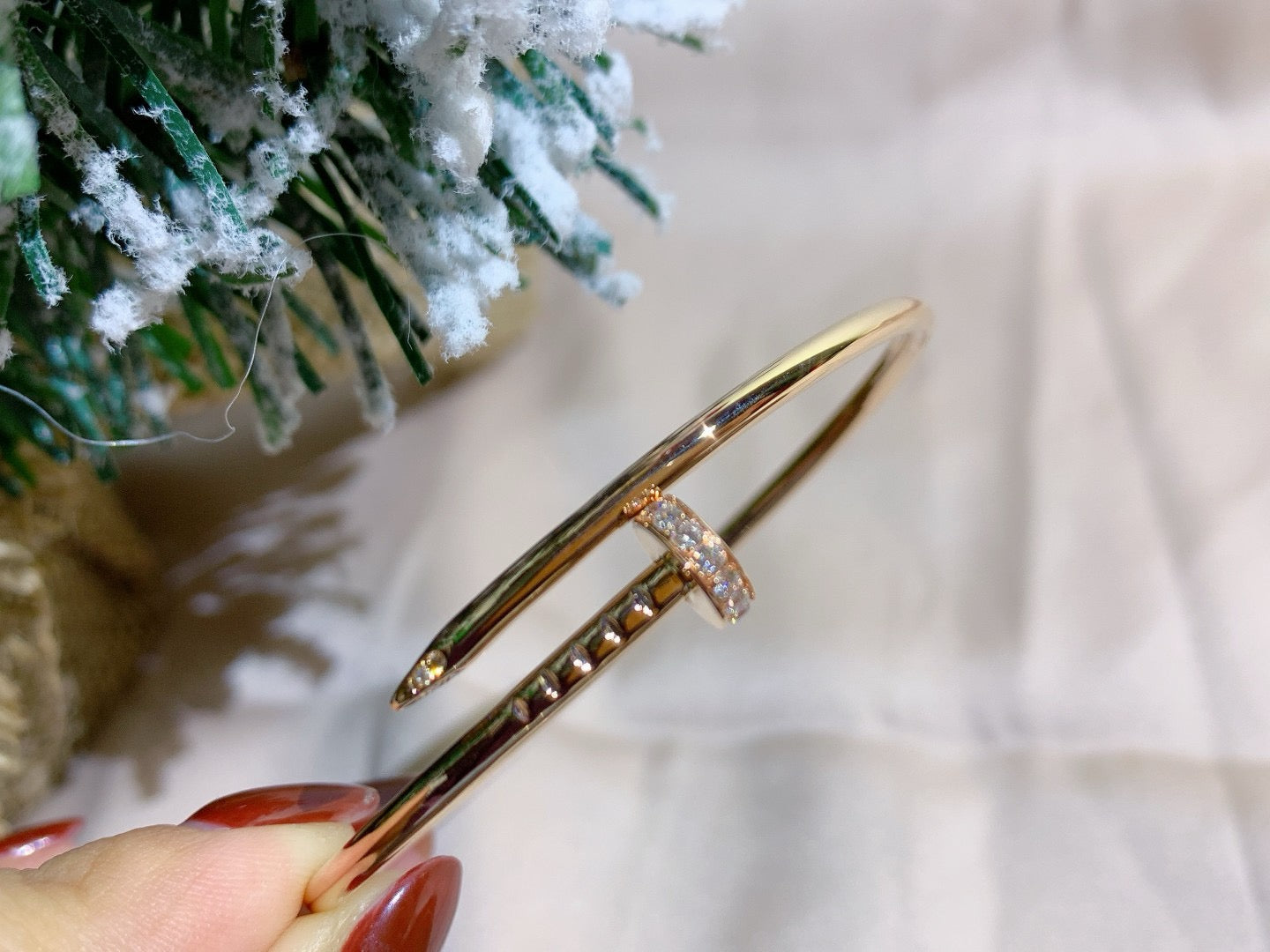 [Angela Jewellery]JUSTE BRACELET 2.5MM DIAMONDS