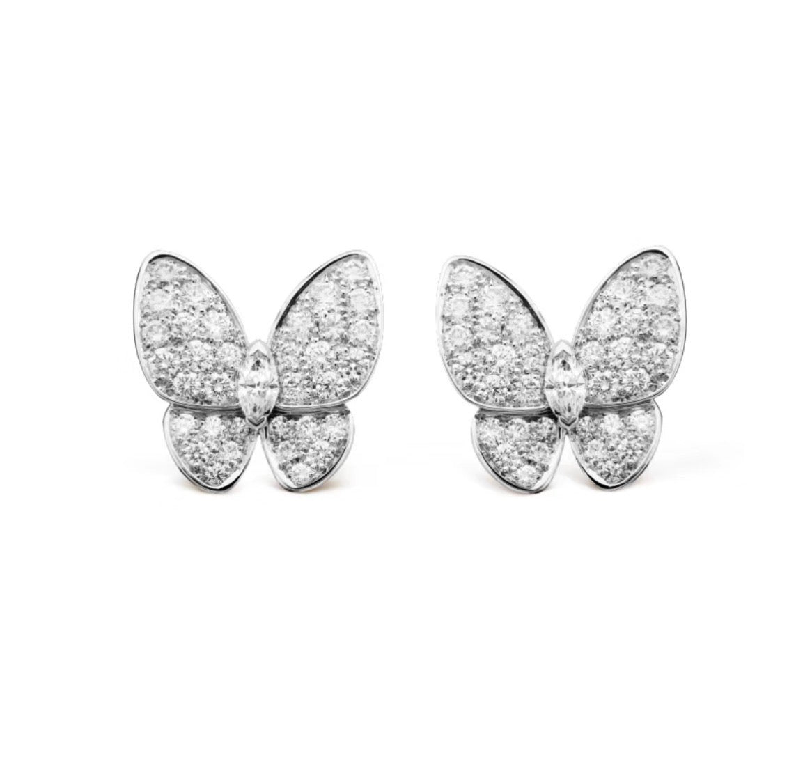 [Angela Jewellery]BUTTERFLY ALL DIAMOND EARRINGS