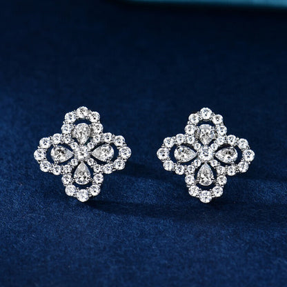 [Angela Jewellery]LOOP EARRINGS FULL MOTIF DIAMOND 16MM