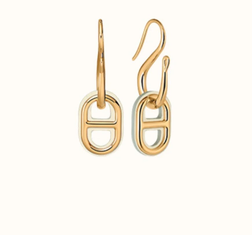 [Angela Jewellery]HM O'MAILLON GOLD EARRINGS