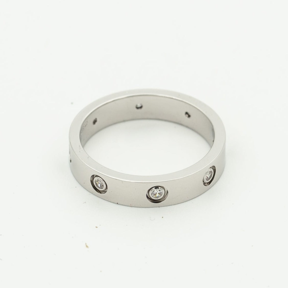 [Angela Jewellery]LOVE RING 3.6MM 8 DIAMONDS