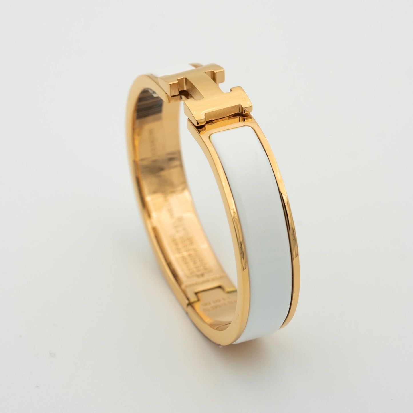 [Angela Jewellery]H WHITE BRACELET