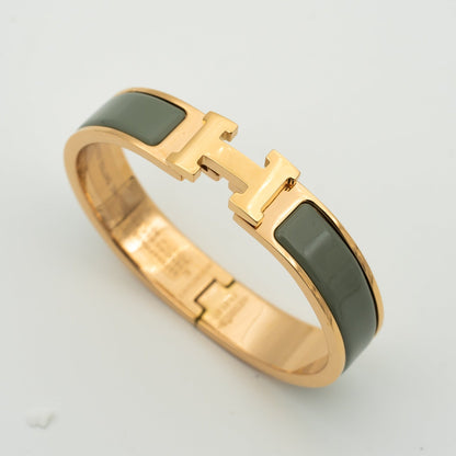 [Angela Jewellery]H BRACELET BLUE GREEN 12MM