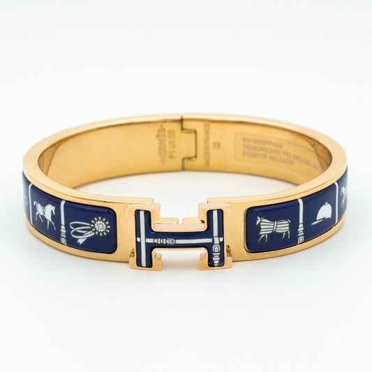 [Angela Jewellery]H BRACELET BLUE CERAMIC