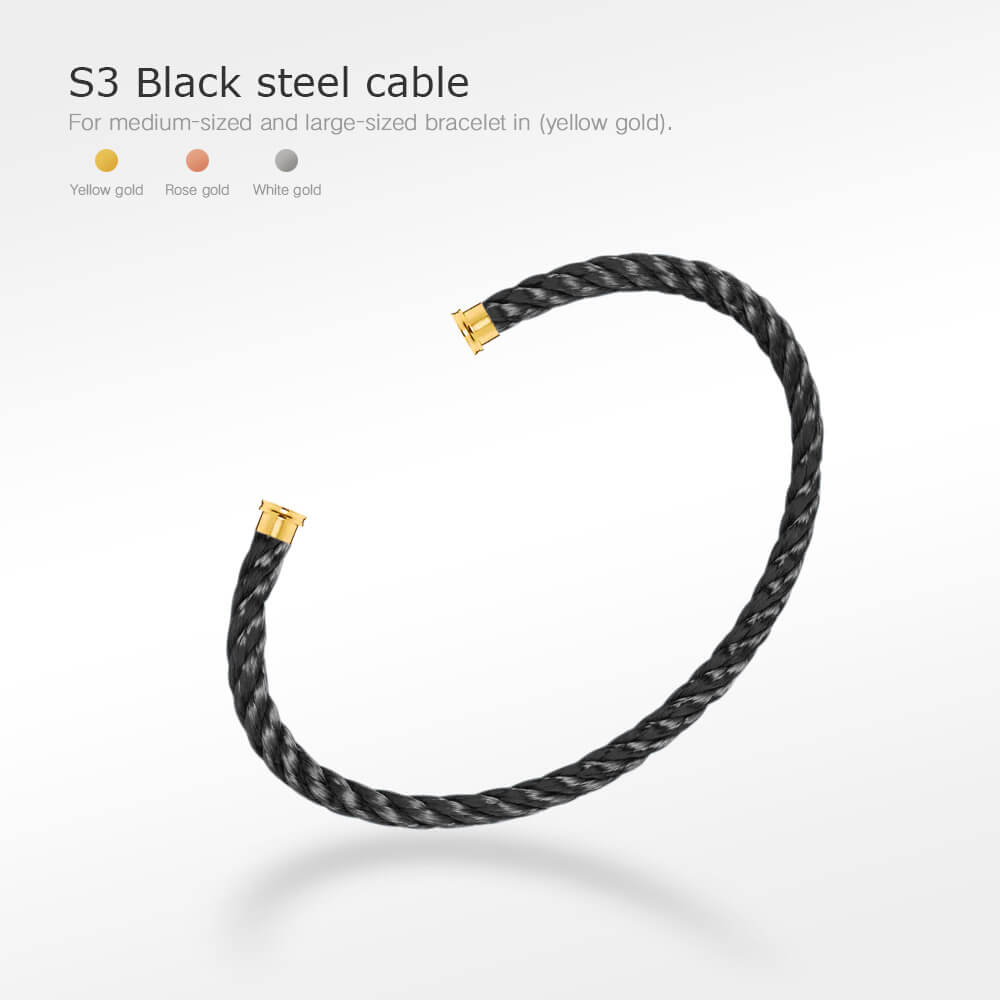 [Angela Jewellery]FORCE SERIES BRACELET CABLES 50 CHOICES (DIY SELECTION)