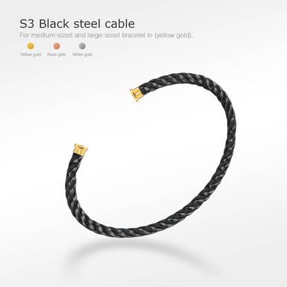 [Angela Jewellery]FORCE SERIES BRACELET CABLES 50 CHOICES (DIY SELECTION)