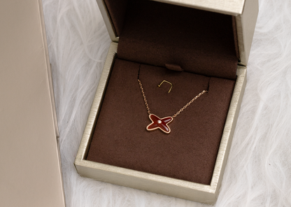 [Angela Jewellery]JEUX DE NECKLACE 1 DIAMOND