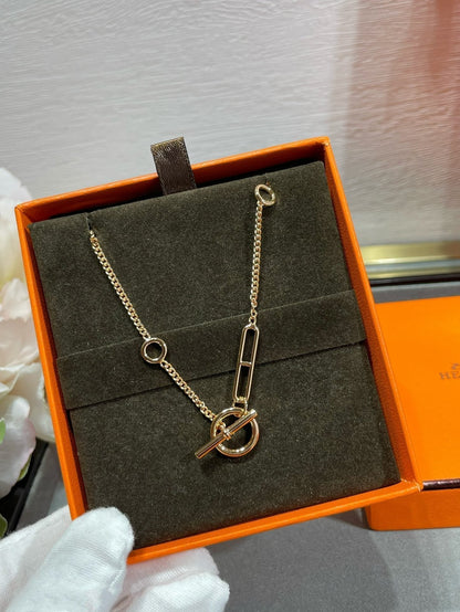 [Angela Jewellery]HM STERLING CHAINE D'ANCRE HEART