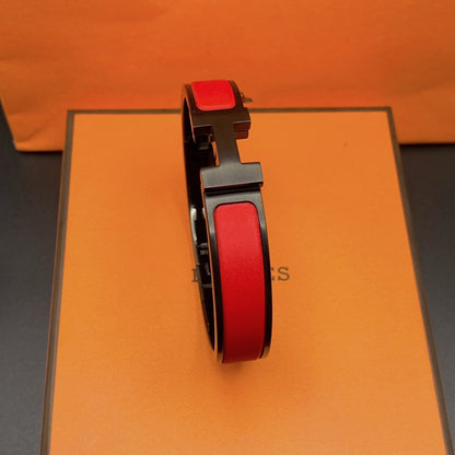 [Angela Jewellery]CLIC HM SO BLACK RED BRACELET