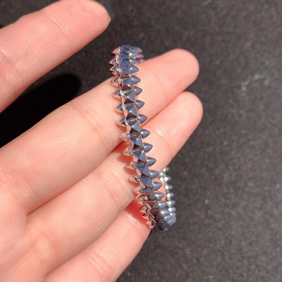 [Angela Jewellery]CLASH SILVER BRACELET