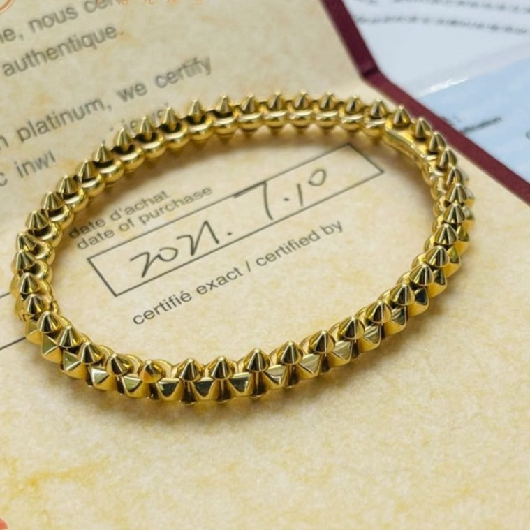 [Angela Jewellery]CLASH GOLD BRACELET