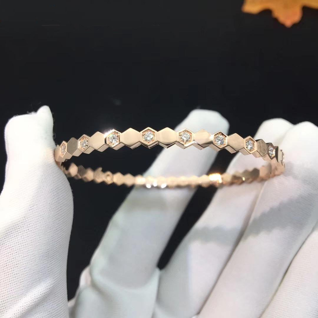 [Angela Jewellery]BEE LOVE SILVER DIAMOND BRACELET