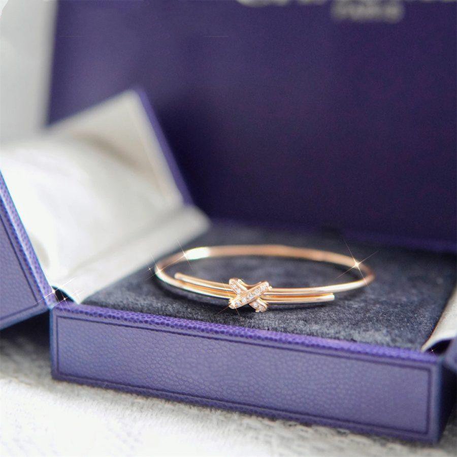 [Angela Jewellery]JEUX DE BRACELET PINK GOLD DIAMONDS