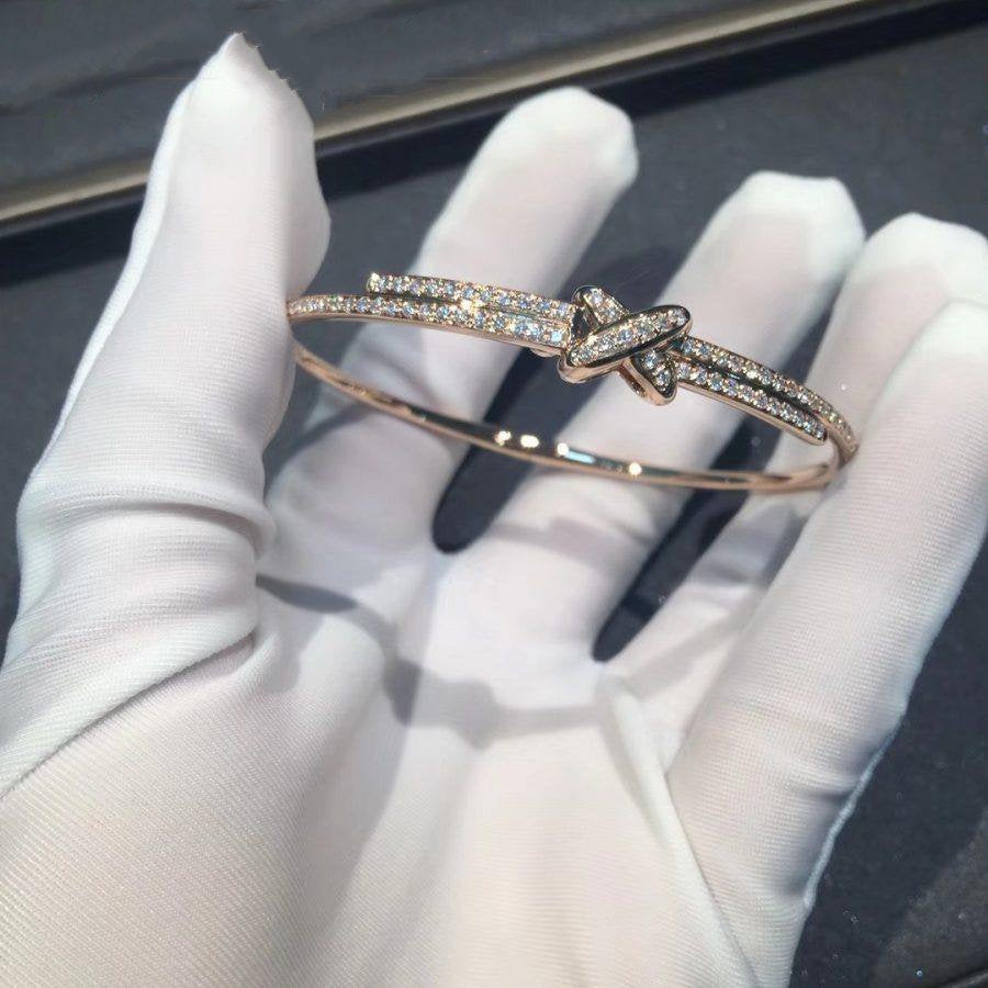 [Angela Jewellery]JEUX DE BRACELET DIAMONDS PINK GOLD