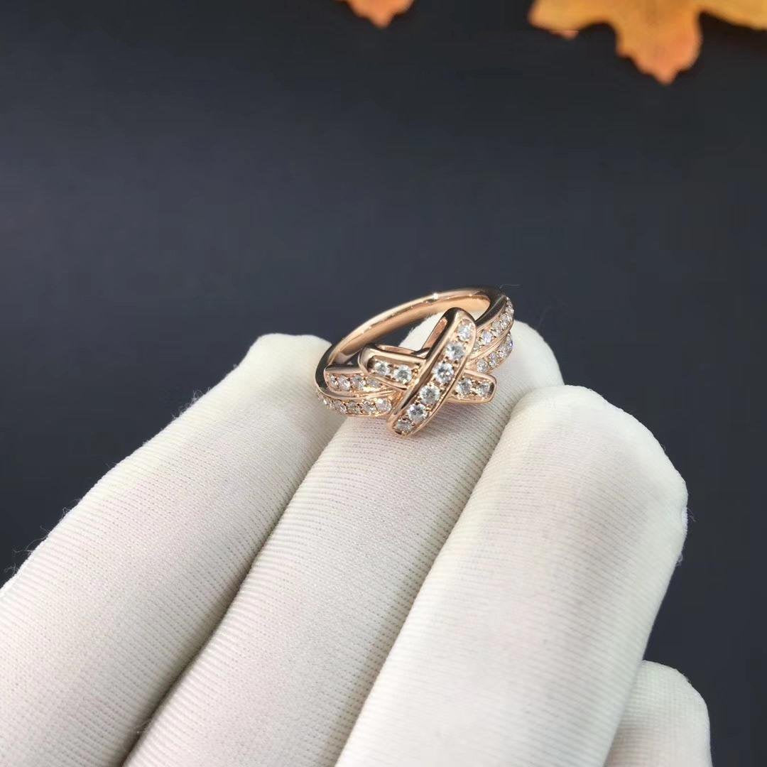 [Angela Jewellery]JEUX DE RING PINK GOLD DIAMOND