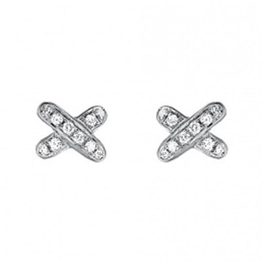 [Angela Jewellery]JEUX DE DIAMOND EARRINGS