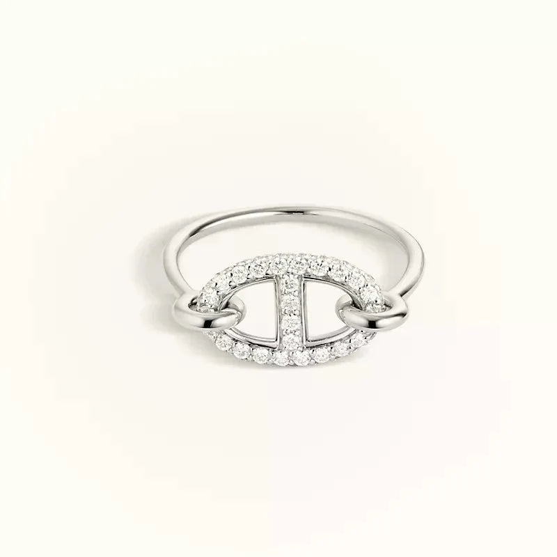 [Angela Jewellery]RONDE SMALL SILVER DIAMOND RING