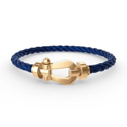 [Angela Jewellery]FORCE LARGE HORSESHOE NO DIAMOND BRACELET GOLD
