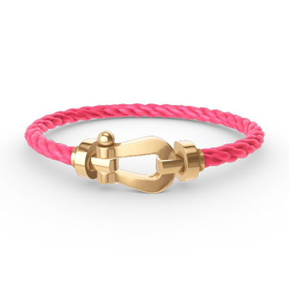 [Angela Jewellery]FORCE LARGE HORSESHOE NO DIAMOND BRACELET GOLD