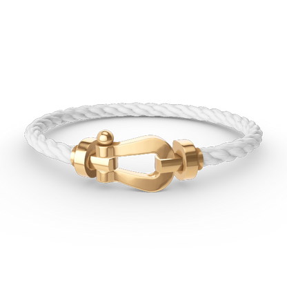 [Angela Jewellery]FORCE LARGE HORSESHOE NO DIAMOND BRACELET GOLD