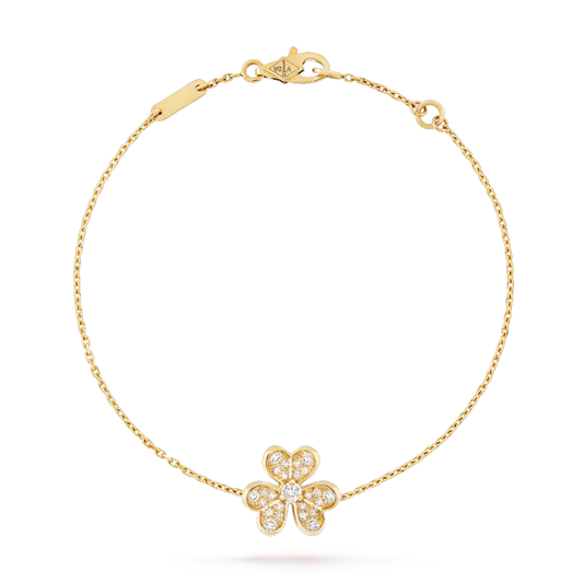 [Angela Jewellery]FRIVOLE GOLD FLOWER DIAMOND BRACELET