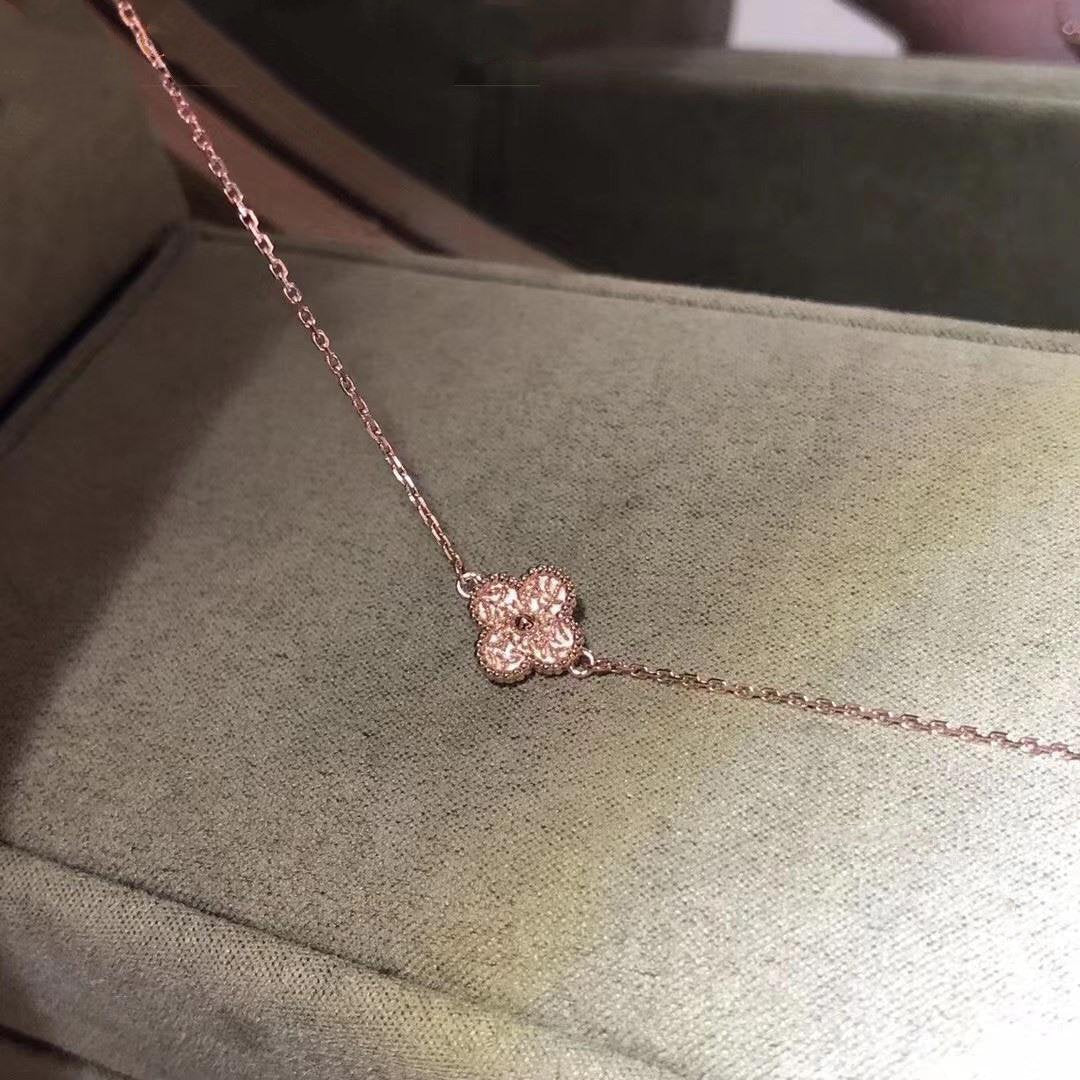[Angela Jewellery]CLOVER SINGLE FLOWER BRACELET