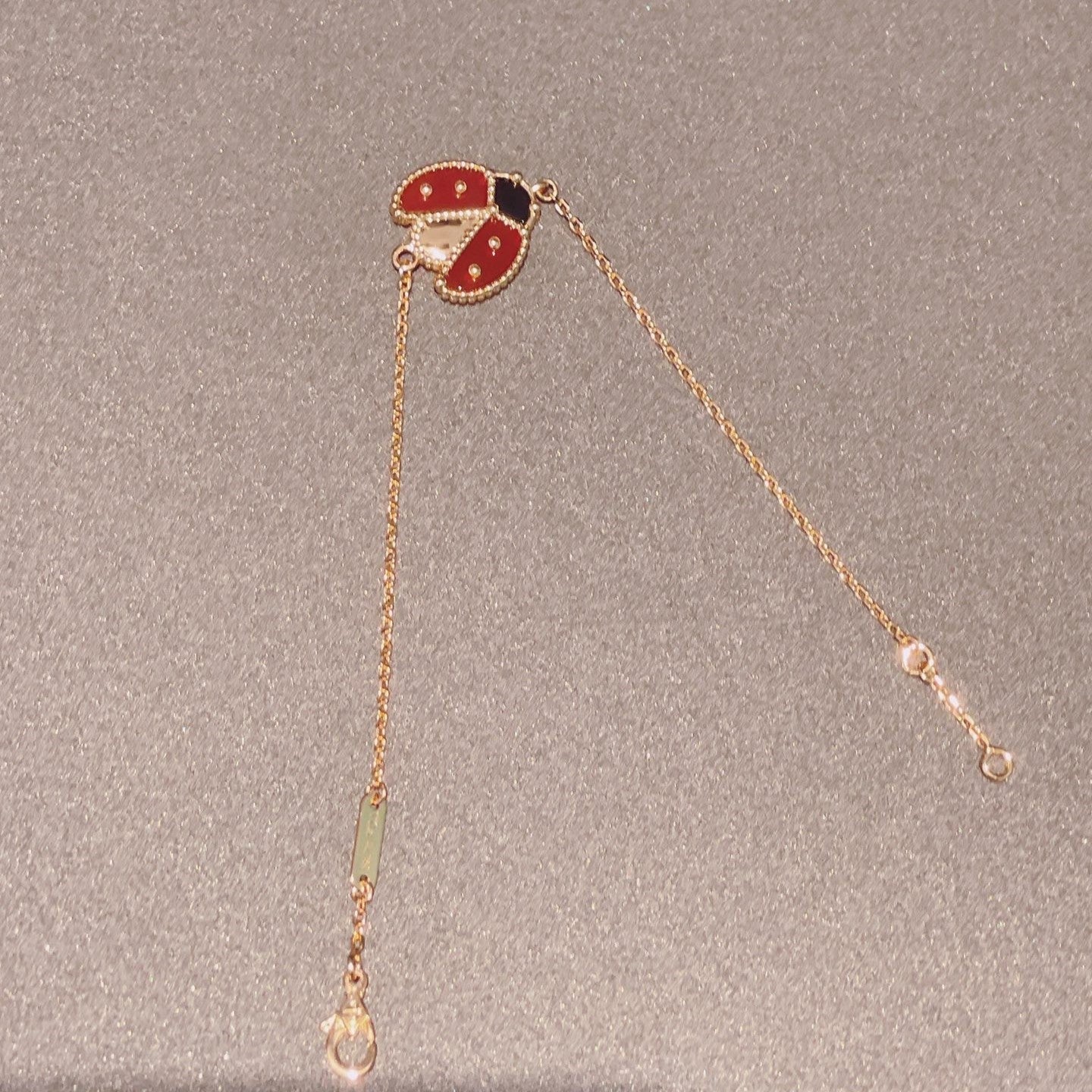 [Angela Jewellery]LUCKY SPRING 1 MOTIF PINK GOLD BRACELET