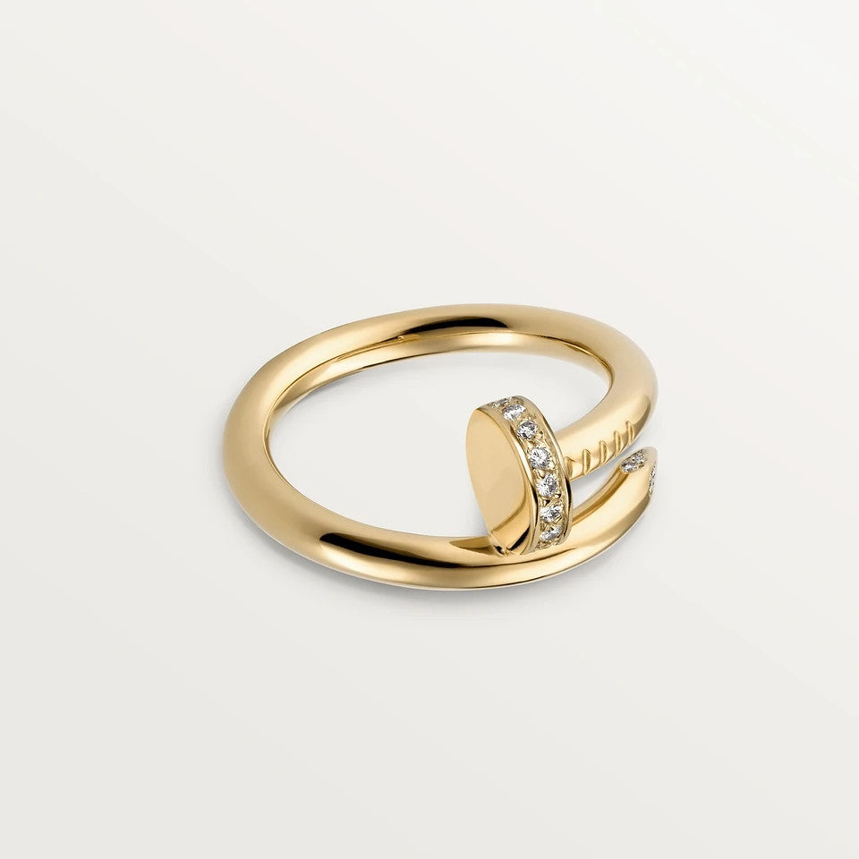 [Angela Jewellery]JUSTE RING 2.65MM GOLD DIAMOND