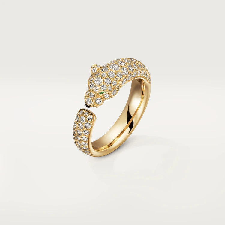 [Angela Jewellery]PANTHERE PINK GOLD DIAMOND RING